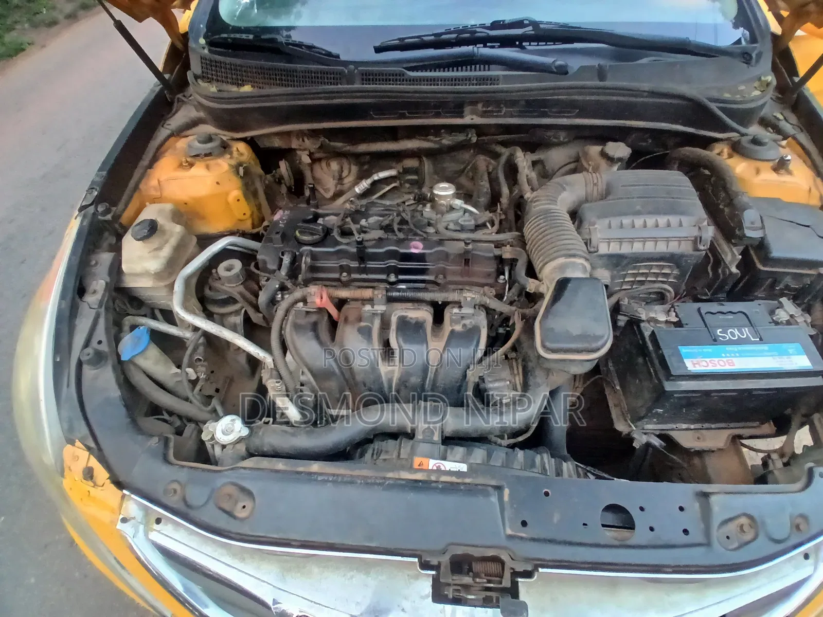 Hyundai Sonata 2012 Yellow