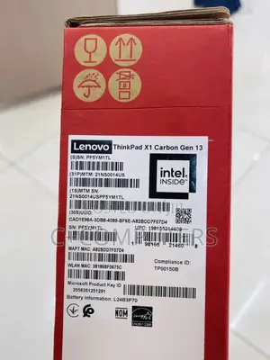 New Laptop Lenovo ThinkPad X1 Carbon 32GB Intel Core Ultra 7 SSD 512GB