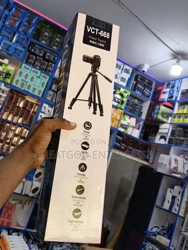 Yunteng VCT-668 Video Tripod