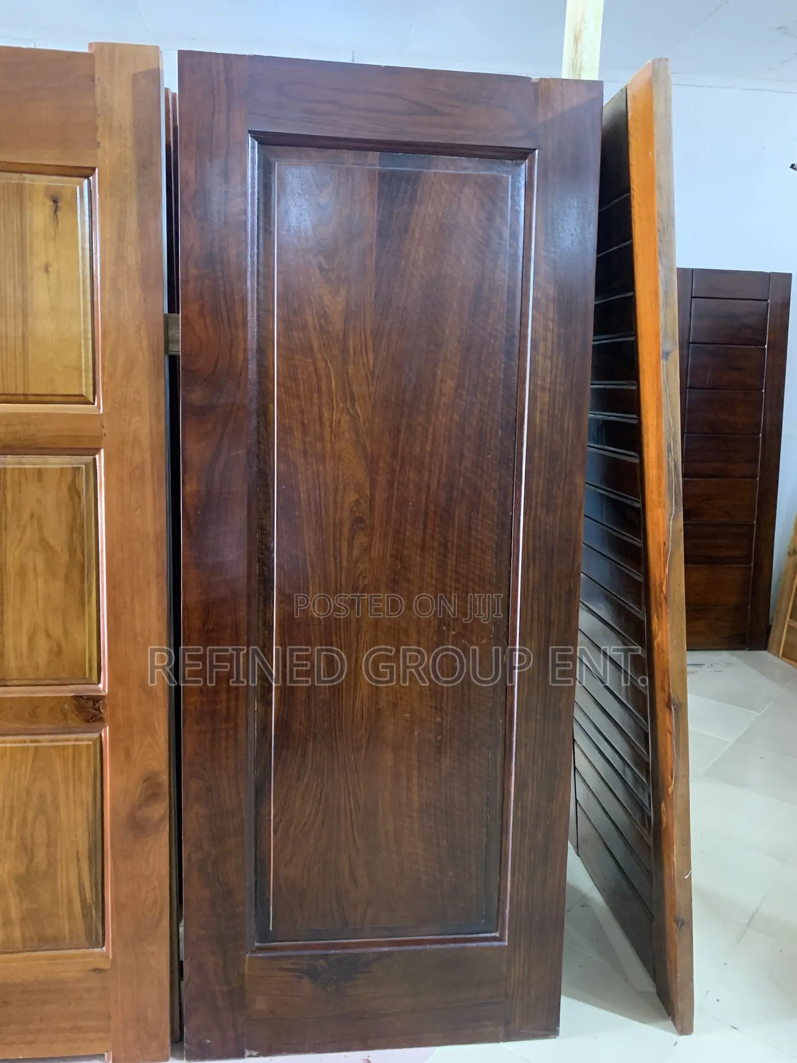 Polished Hard Wood Door