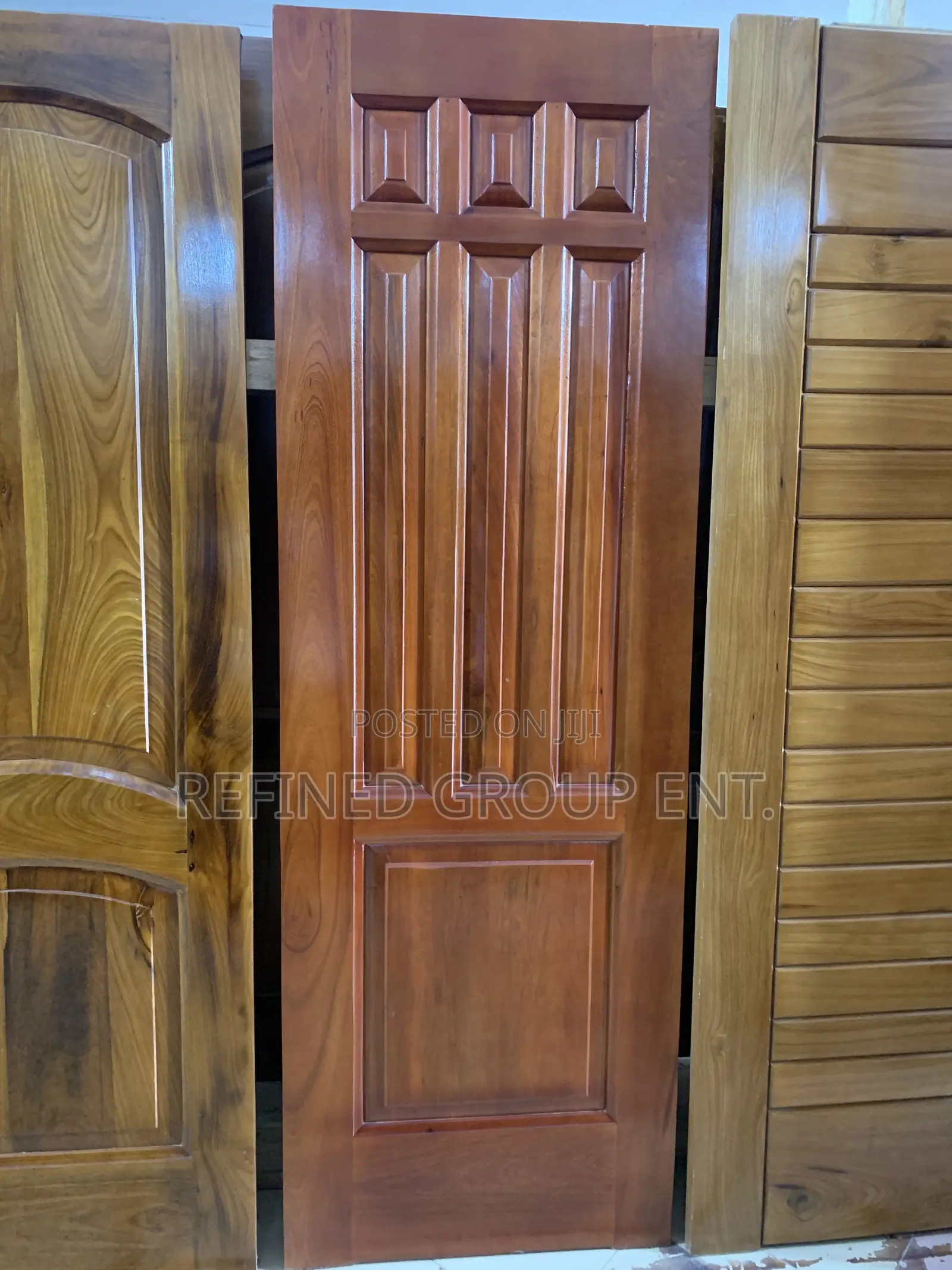 Polished Hard Wood Door