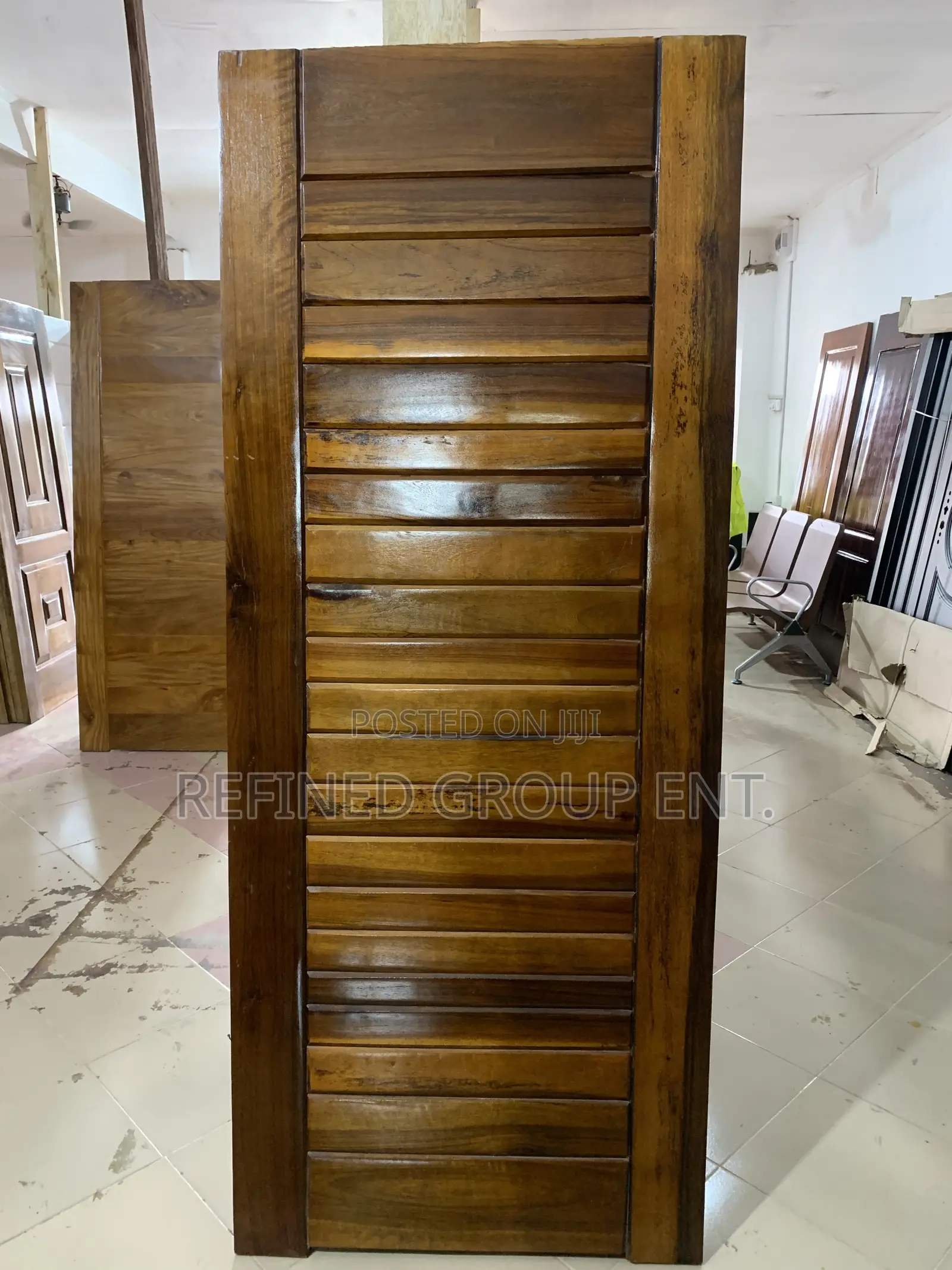 Polished Hard Wood Door