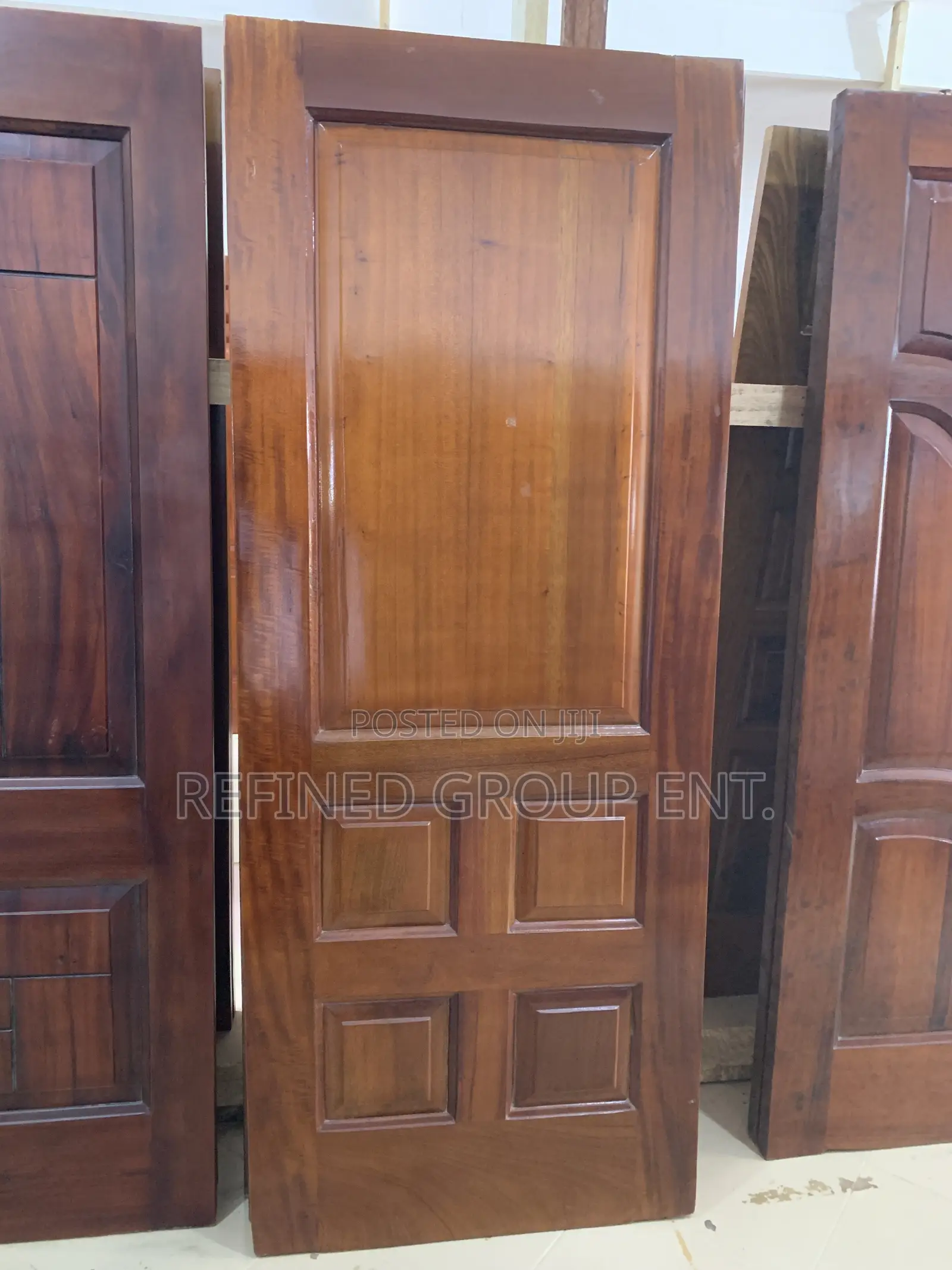 Polished Hard Wood Door
