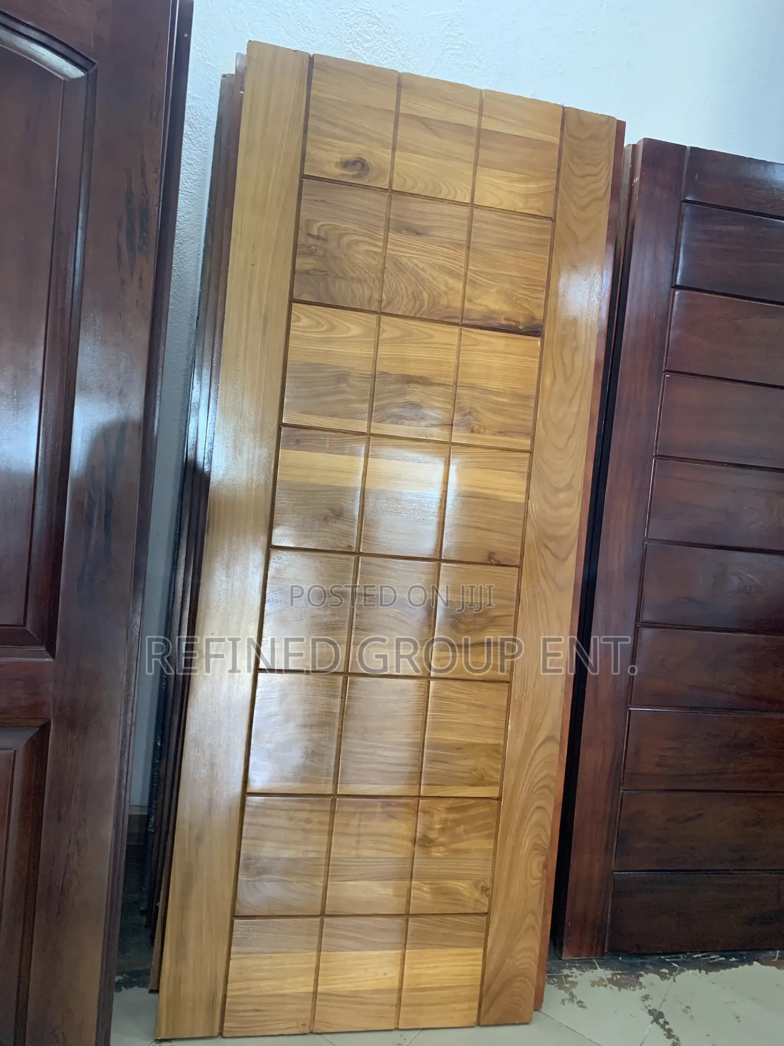 Polished Hard Wood Door