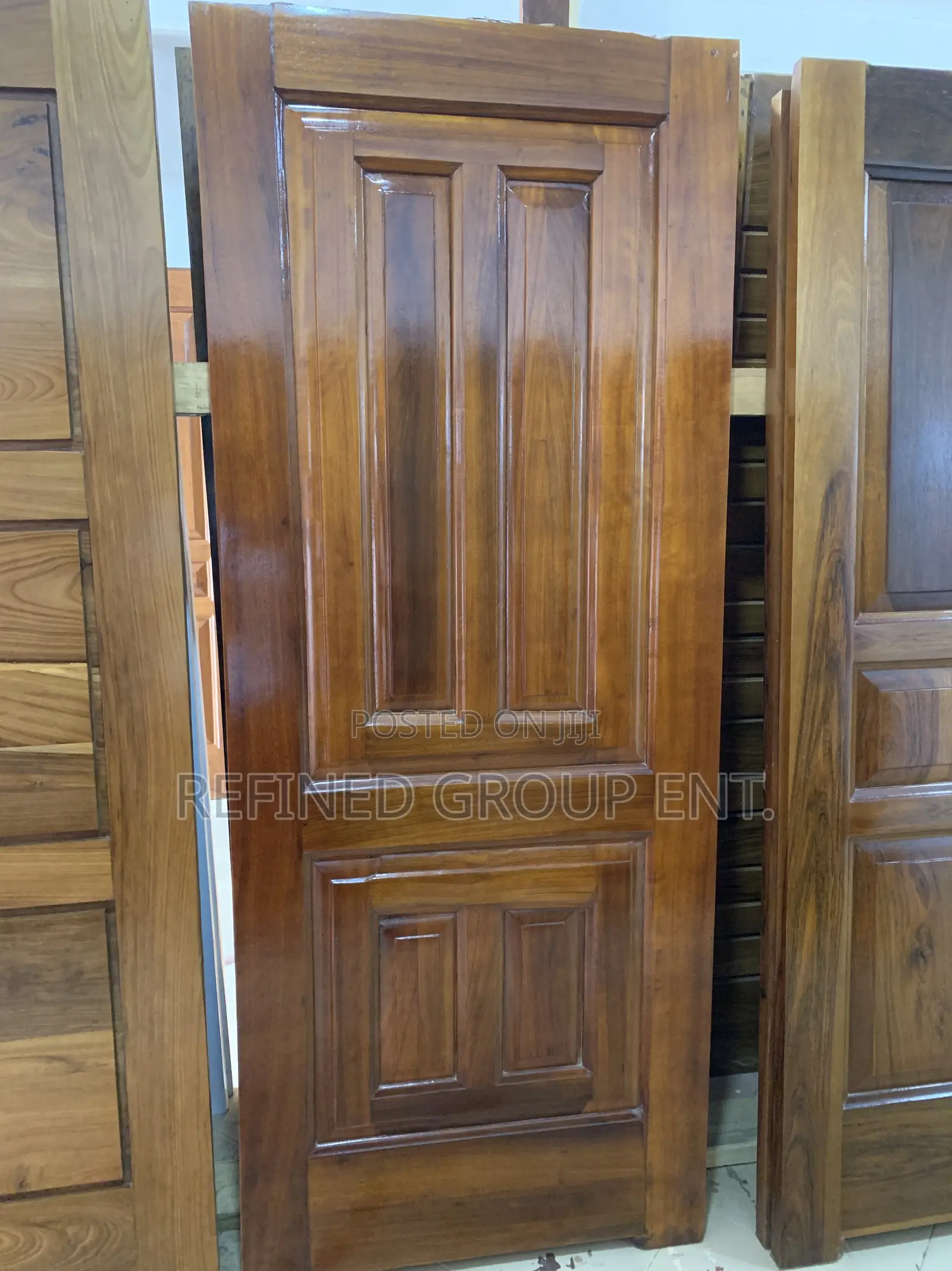 Polished Hard Wood Door