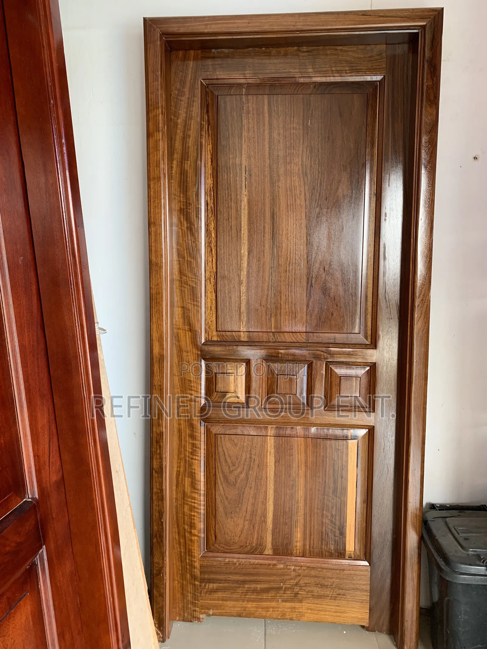 Polished Hard Wood Door