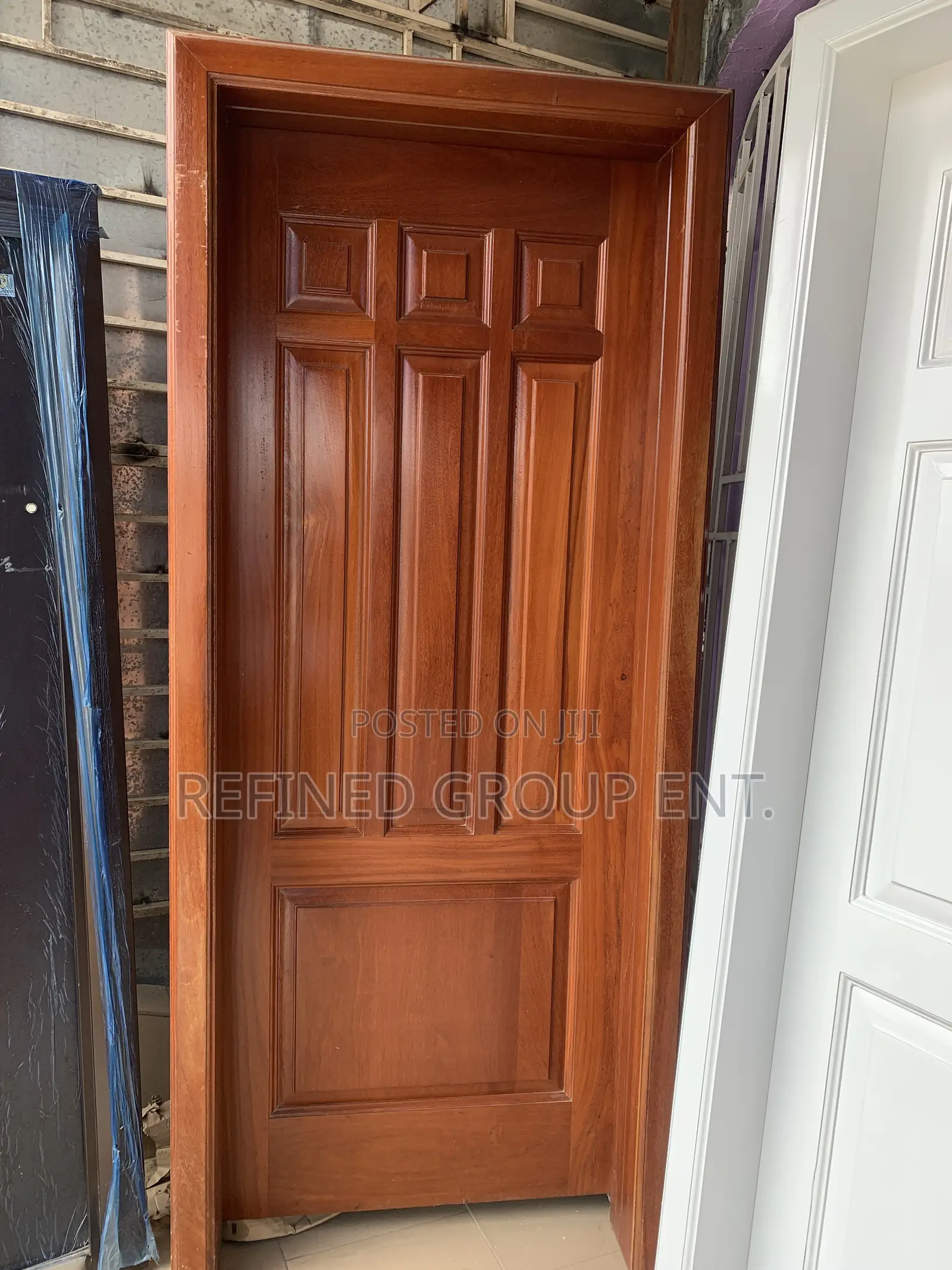 Polished Hard Wood Door