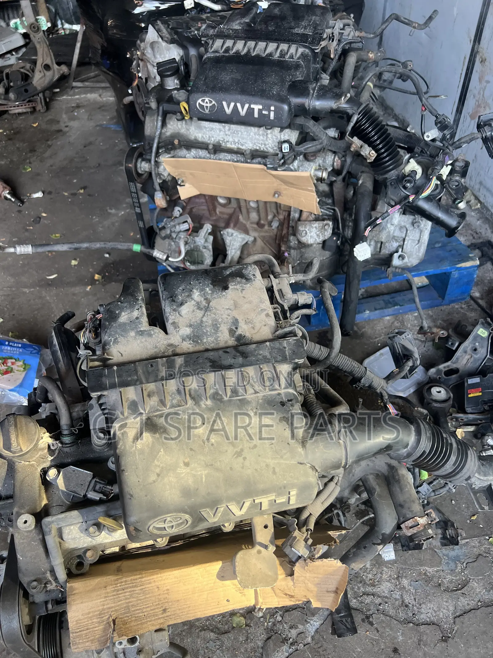 Toyota Vitz Engine 4 Plugs