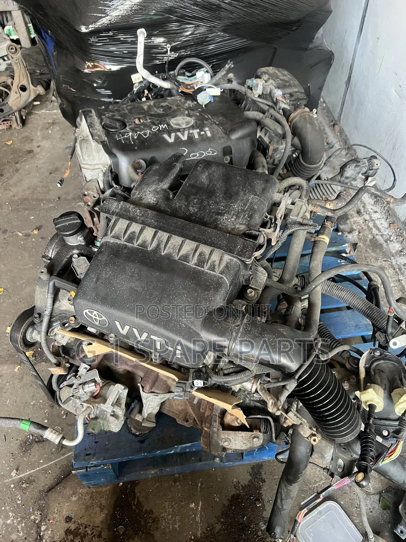 Toyota Vitz Engine 4 Plugs
