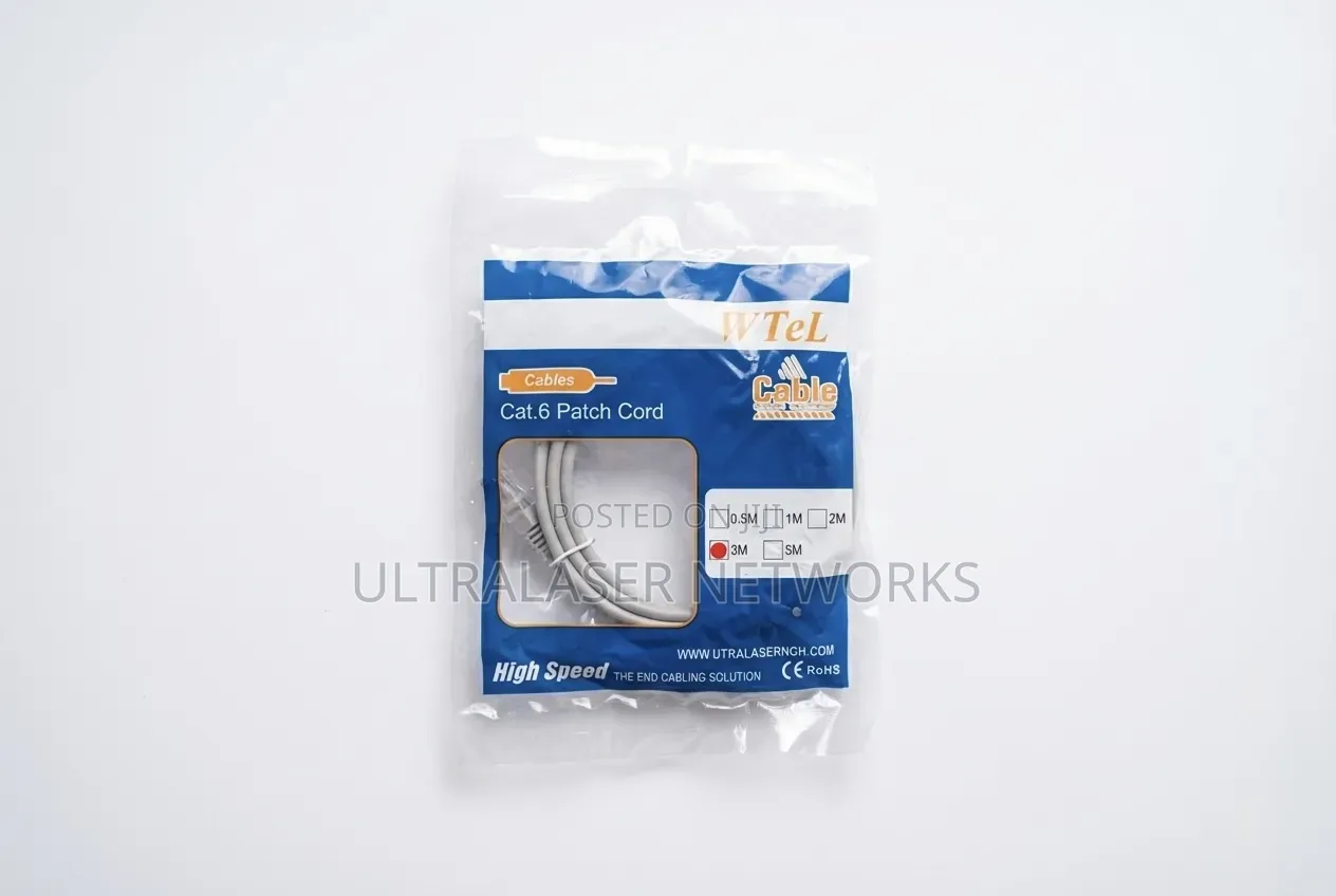 W Tel Cat.6 UTP Patch Cords