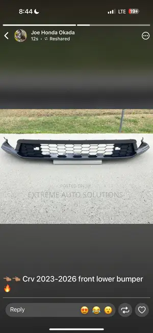 CRV 2023-2026 Front Lower Bumper