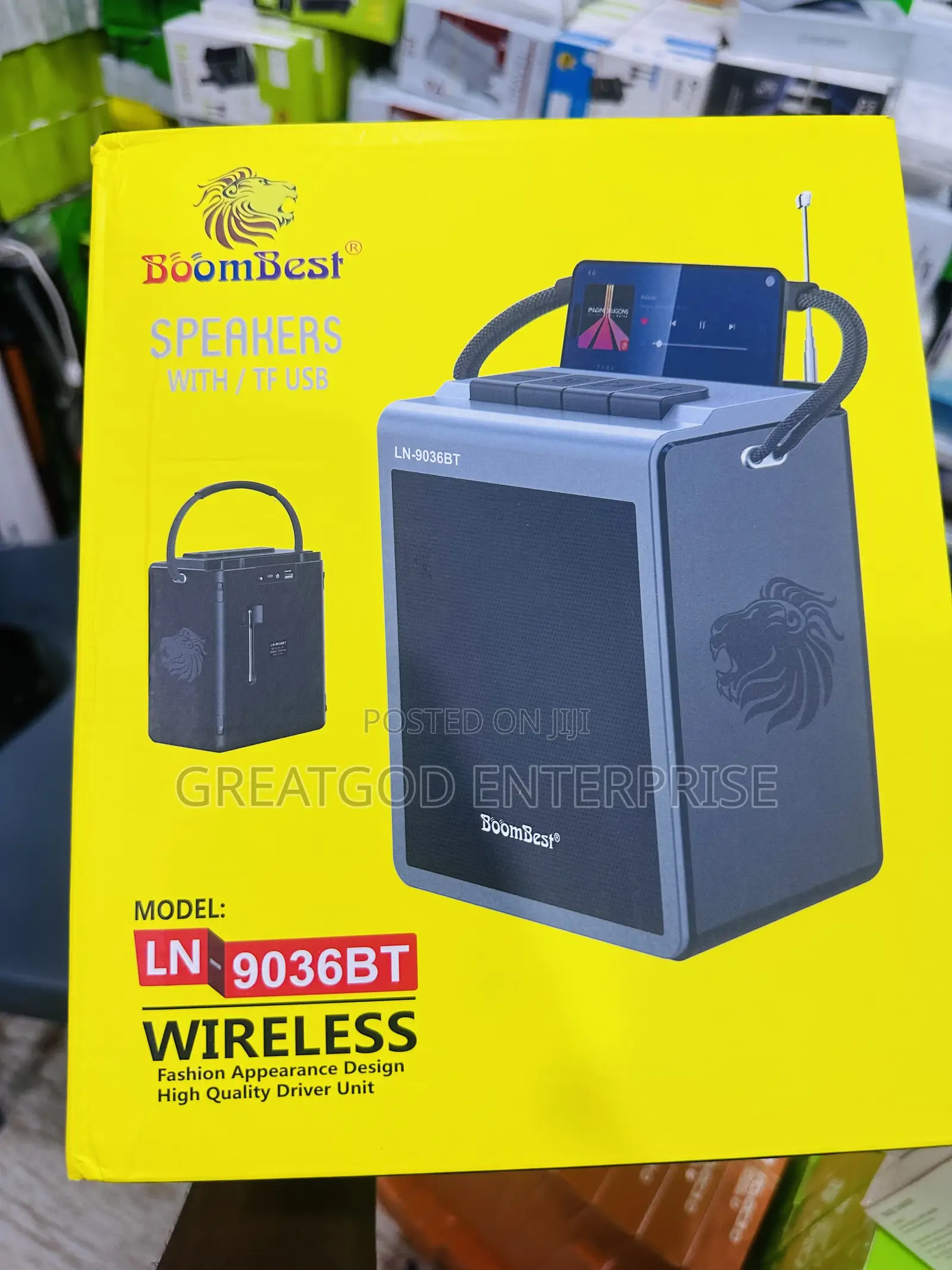 BoomBest LN-9036BT Super Bass Wireless Bluetooth Speaker