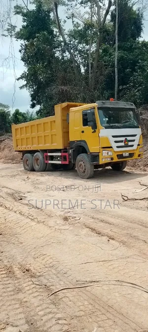 Howo Tipper Truck 371 2018 Yellow