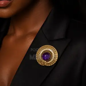 Royal Amethyst Brooch
