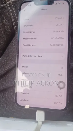 Apple iPhone 16e 128 GB Gray