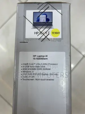 New Laptop HP 15 8GB Intel Core Ultra 5 SSD 512GB