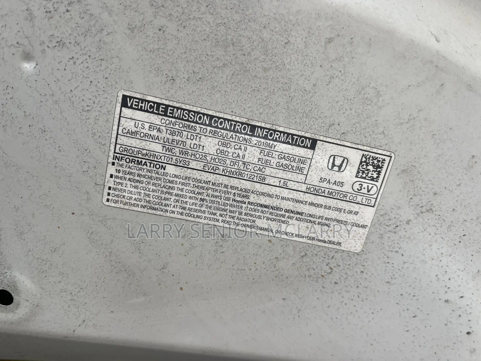 Honda CR-V EX-L AWD 2019 White