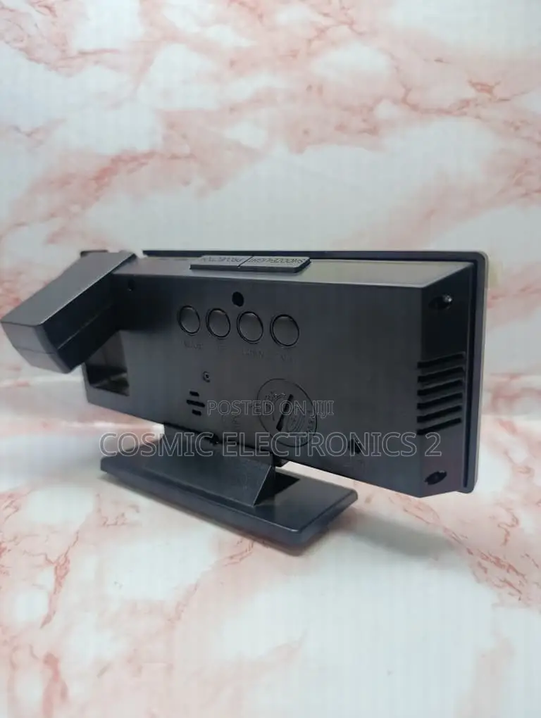 Digital LED Projection Alarm Clock With 180° Rotatable Projector