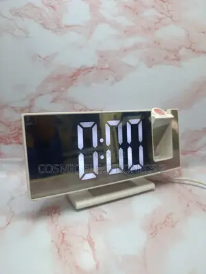 Digital LED Projection Alarm Clock With 180° Rotatable Projector
