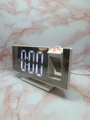 Digital LED Projection Alarm Clock With 180° Rotatable Projector