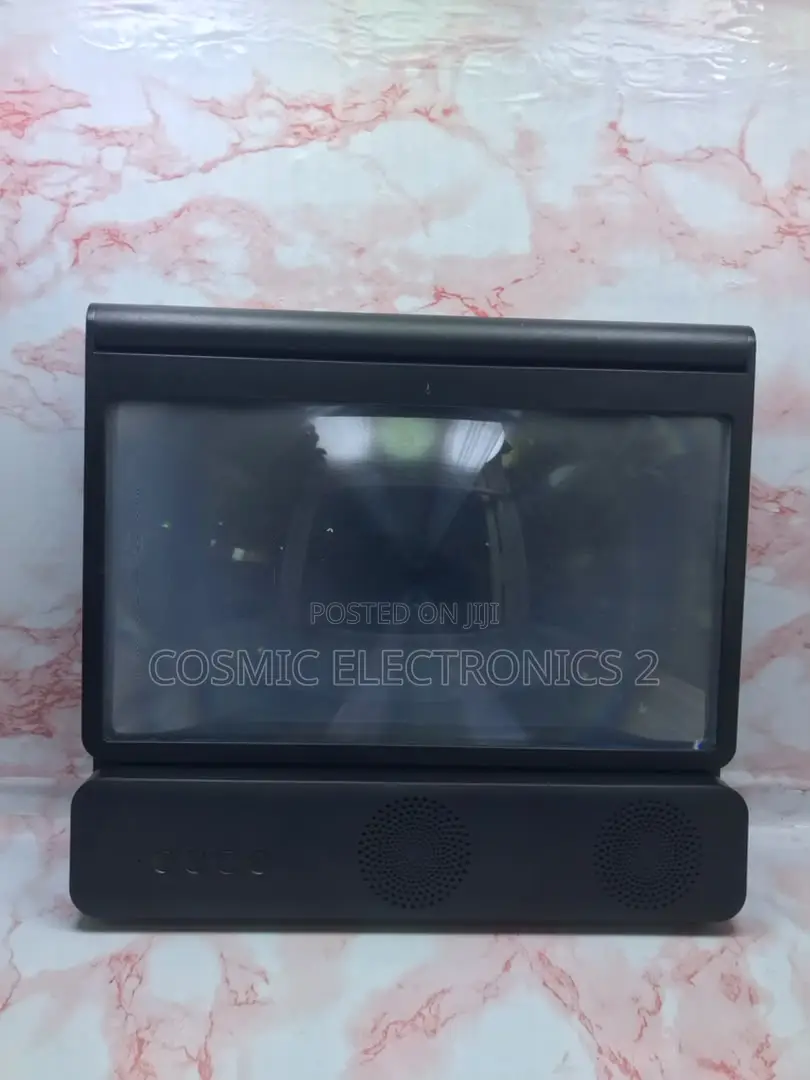 Foldable F12 3D Phone Screen Magnifier With Bluetooth Speaker