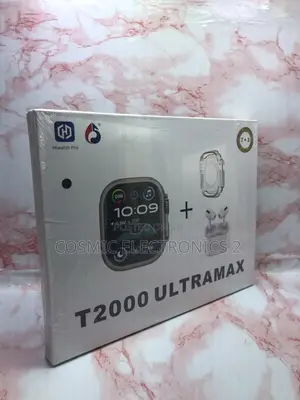 T2000 Ultra Max 49mm Bluetooth Calling Smart Watch 10-in-1 Set