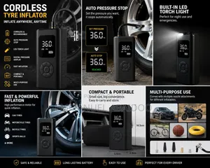 Portable Cordless Tyre Inflator
