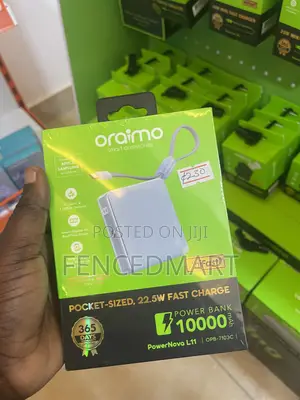 Oraimo PowerNova L11 10000mAh 22.5W Fast Charge Power Bank (OPB-7103C)