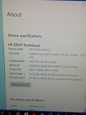 Laptop HP Envy 17 8GB Intel Core 7 SSD 256GB