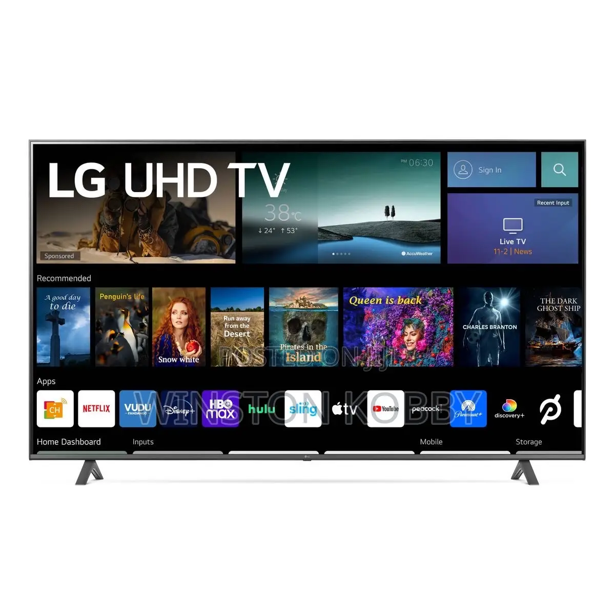 LG 55 Inch Smart TV Uhd Ai