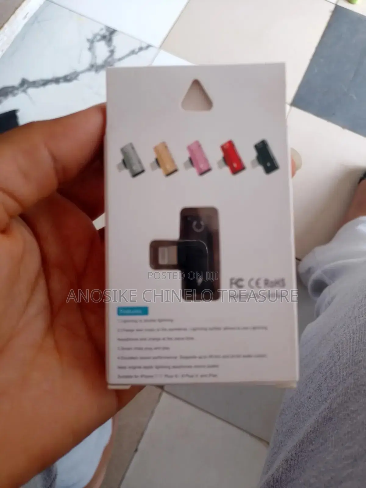 Lighting Splitter to iPhone