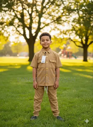 Quality Kids' Casual Wear Top Trouser
