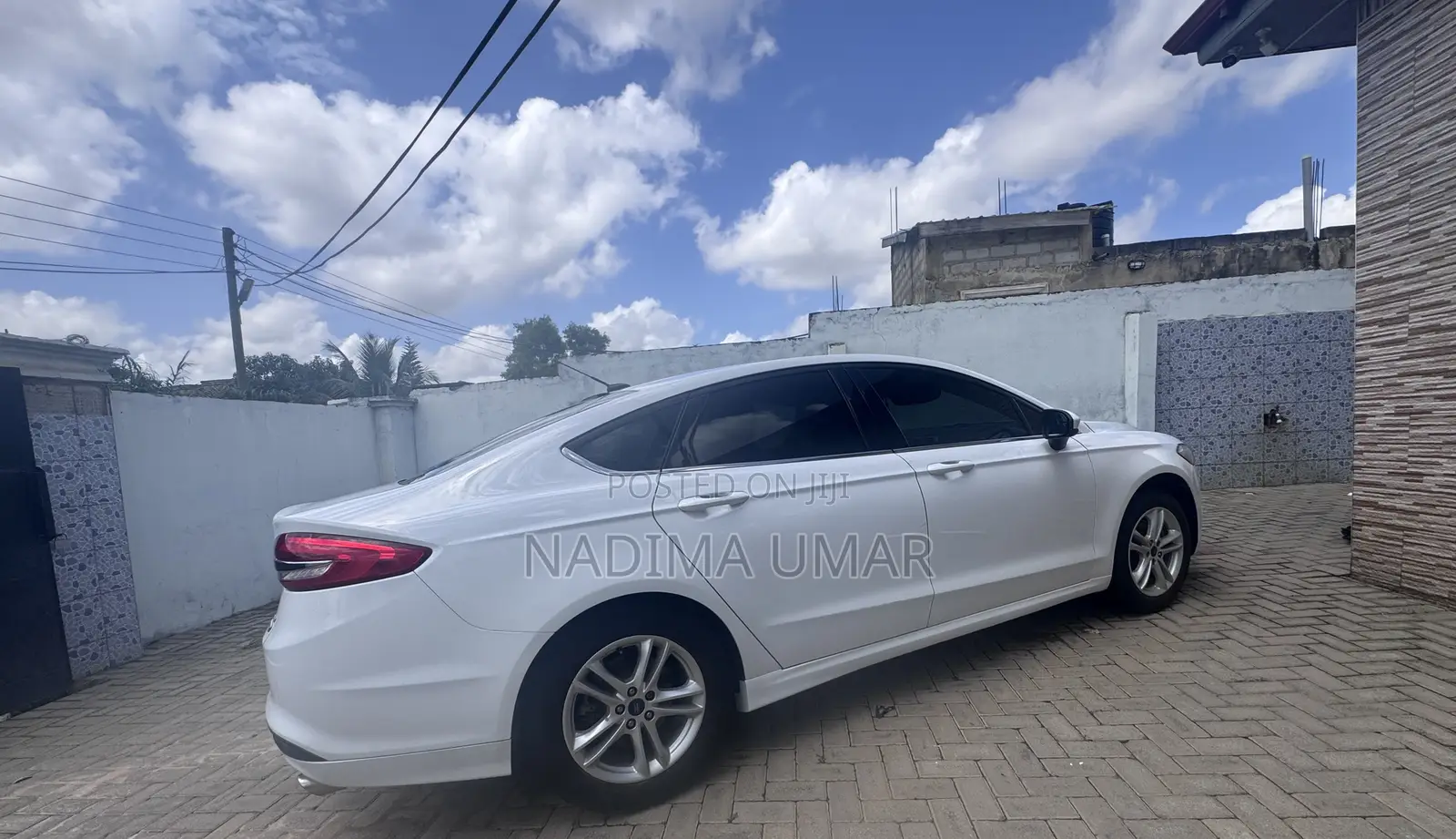 Ford Fusion 2018 White