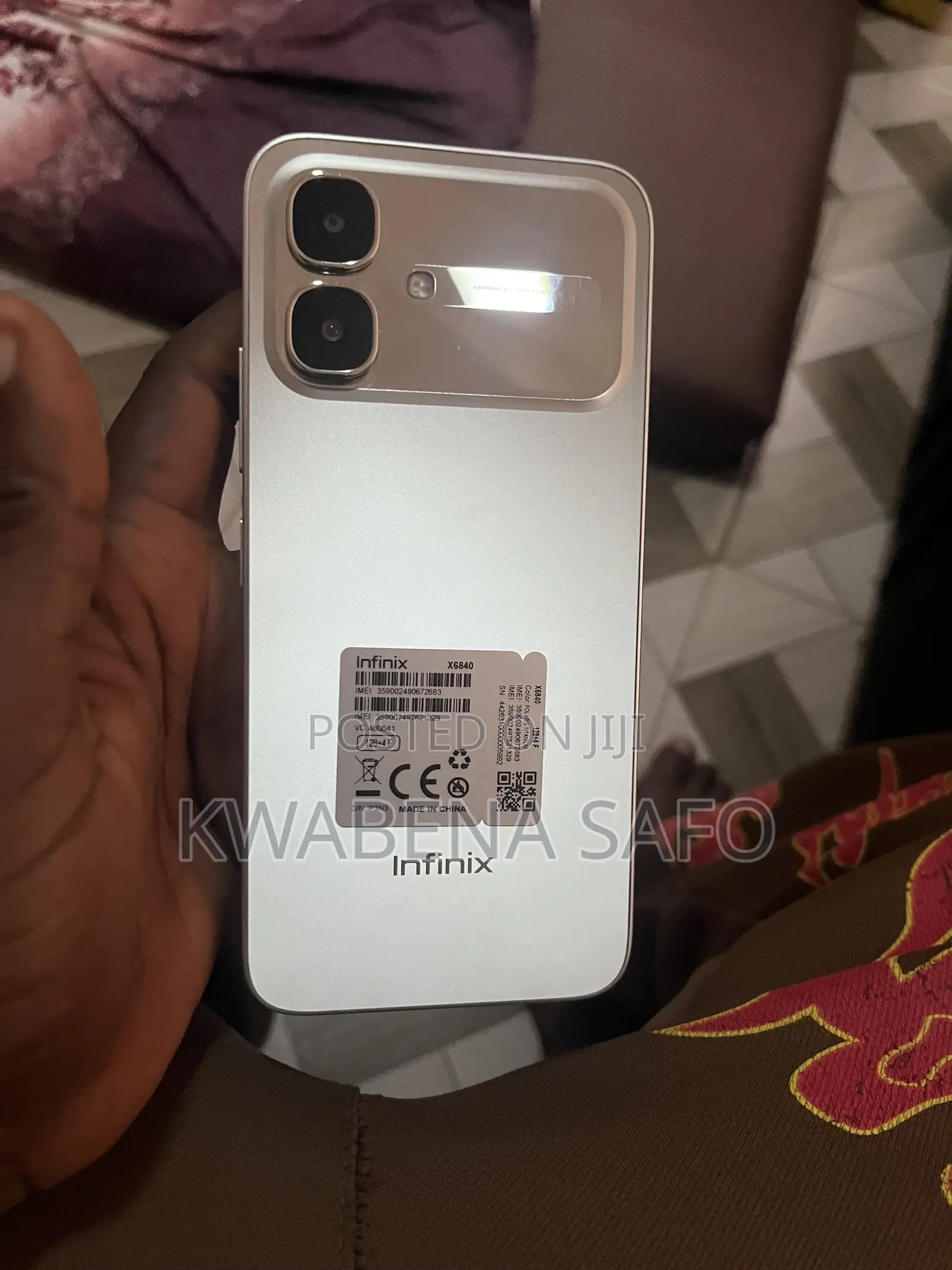 New Infinix Smart 20 64 GB Gray