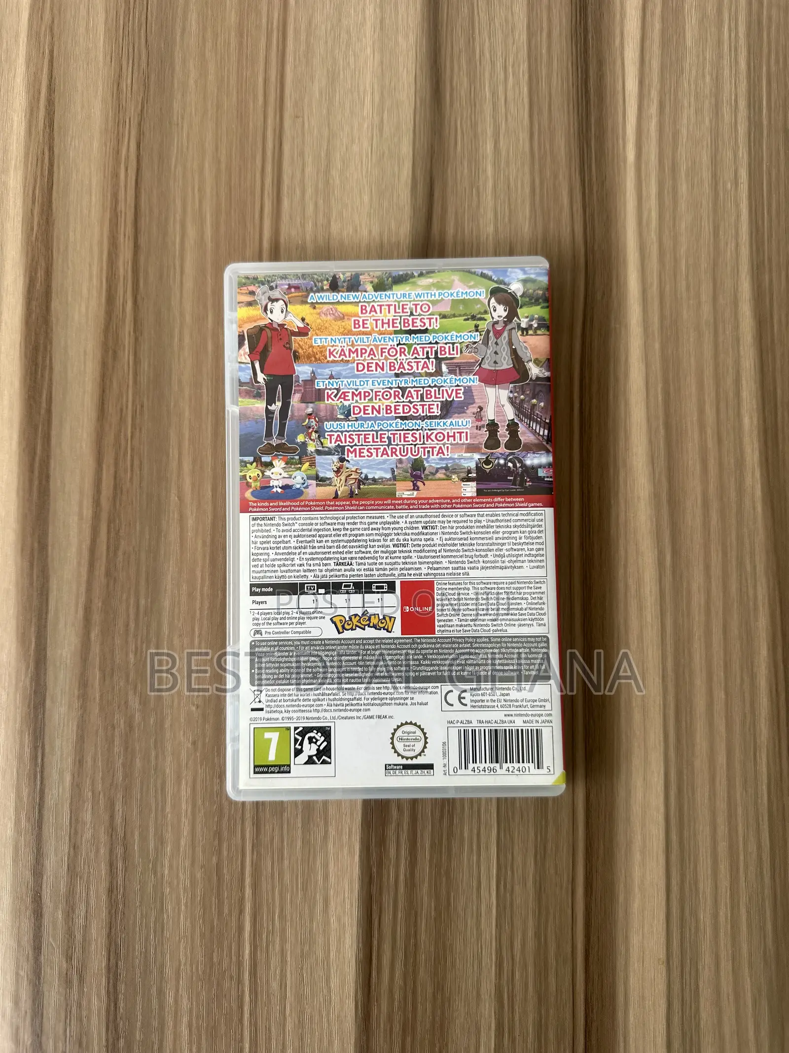 Pokémon Shield Nintendo Switch Cartridge