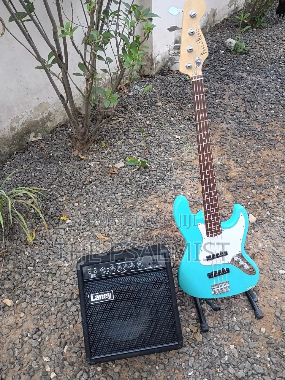 PhotoGenic JB- 240 4strings Bass Guitar Laney Richter RB2 Bass Combo