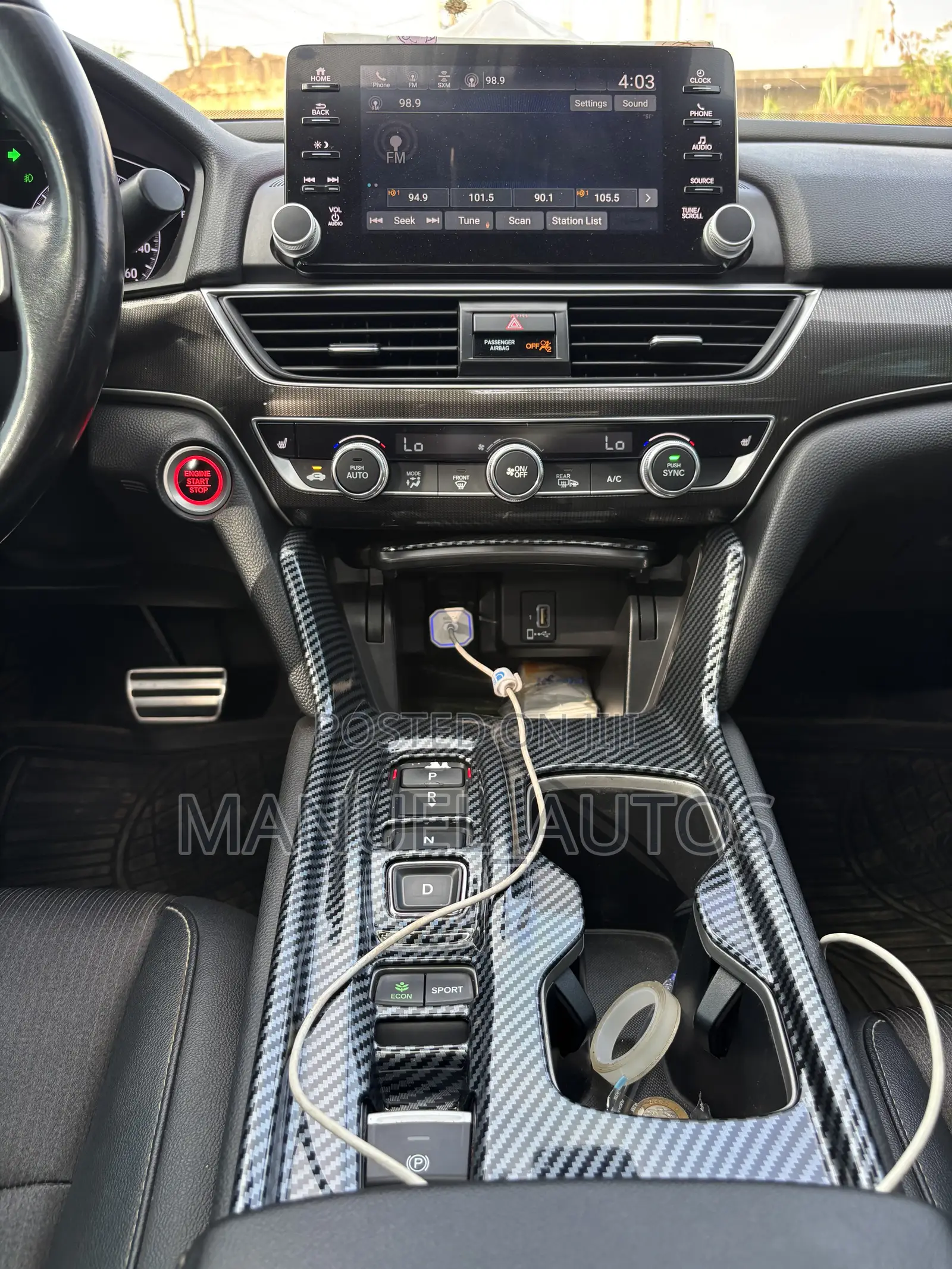 Honda Accord 2020 Blue