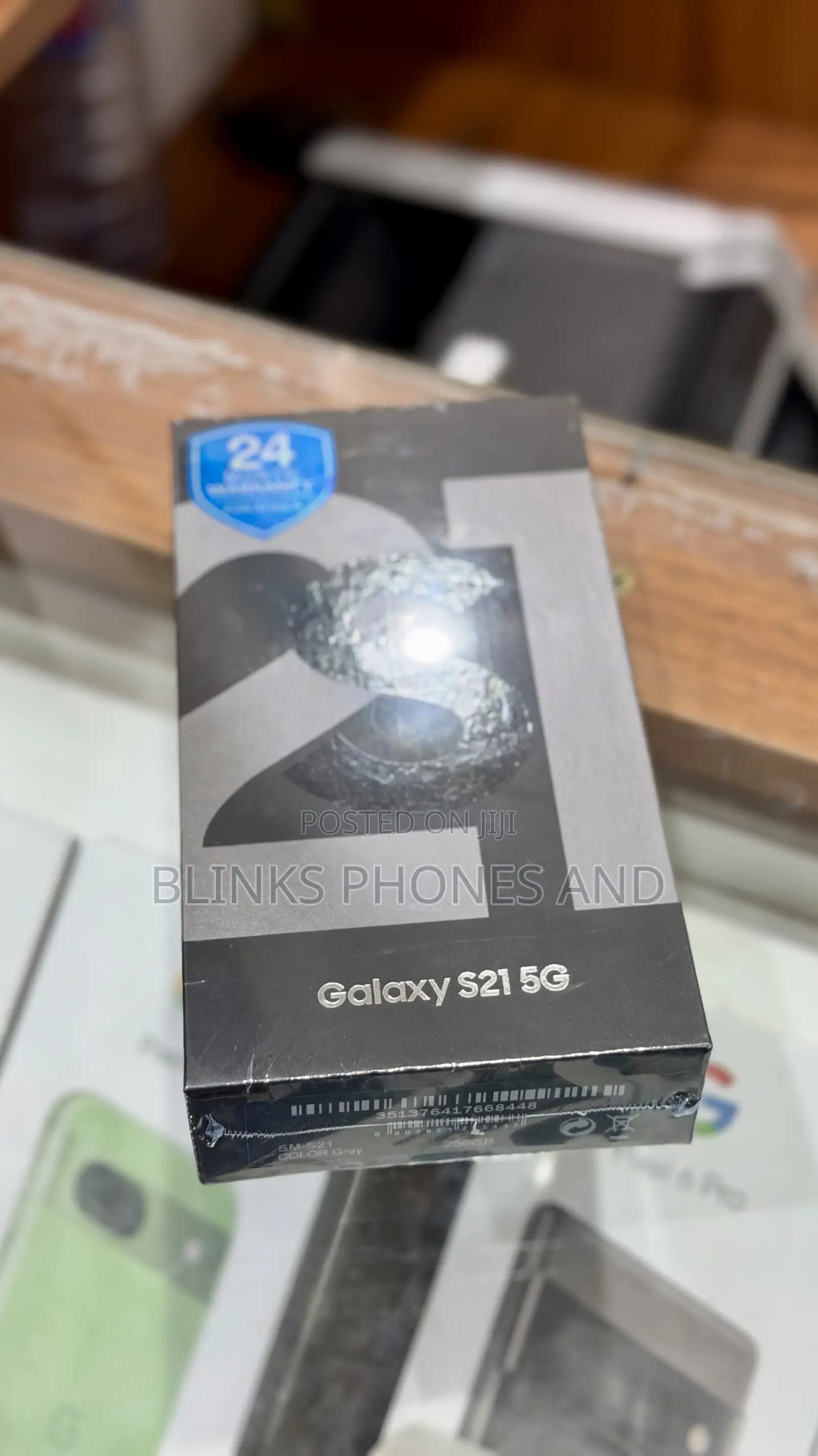 New Samsung Galaxy S21 5G 256 GB Green