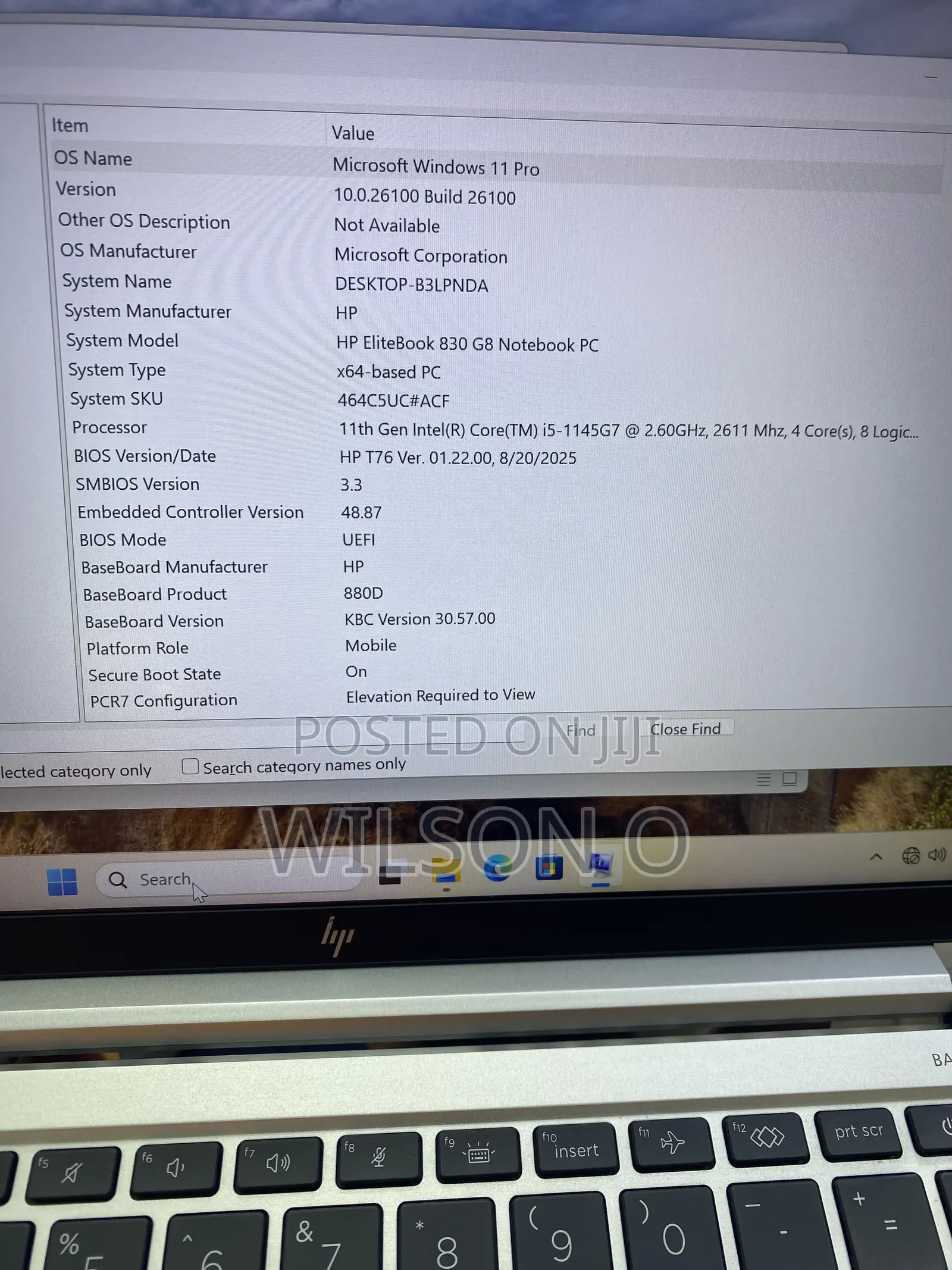 Laptop HP EliteBook 830 G8 16GB Intel Core i5 SSD 256GB