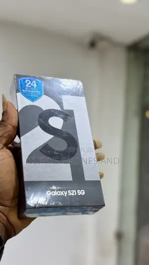 New Samsung Galaxy S21 5G 256 GB Silver