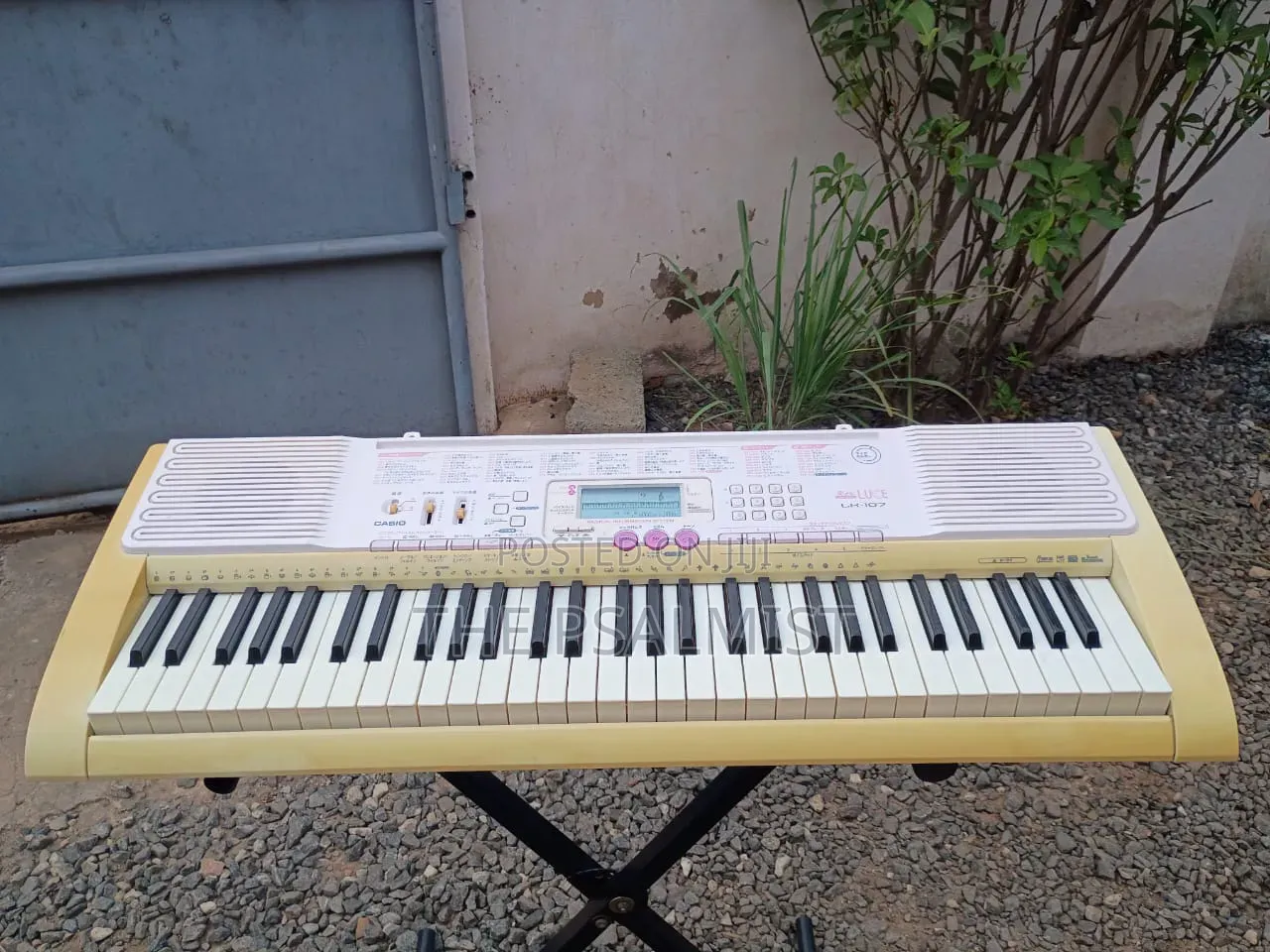 Casio LK 107 Has USB With an Adapter