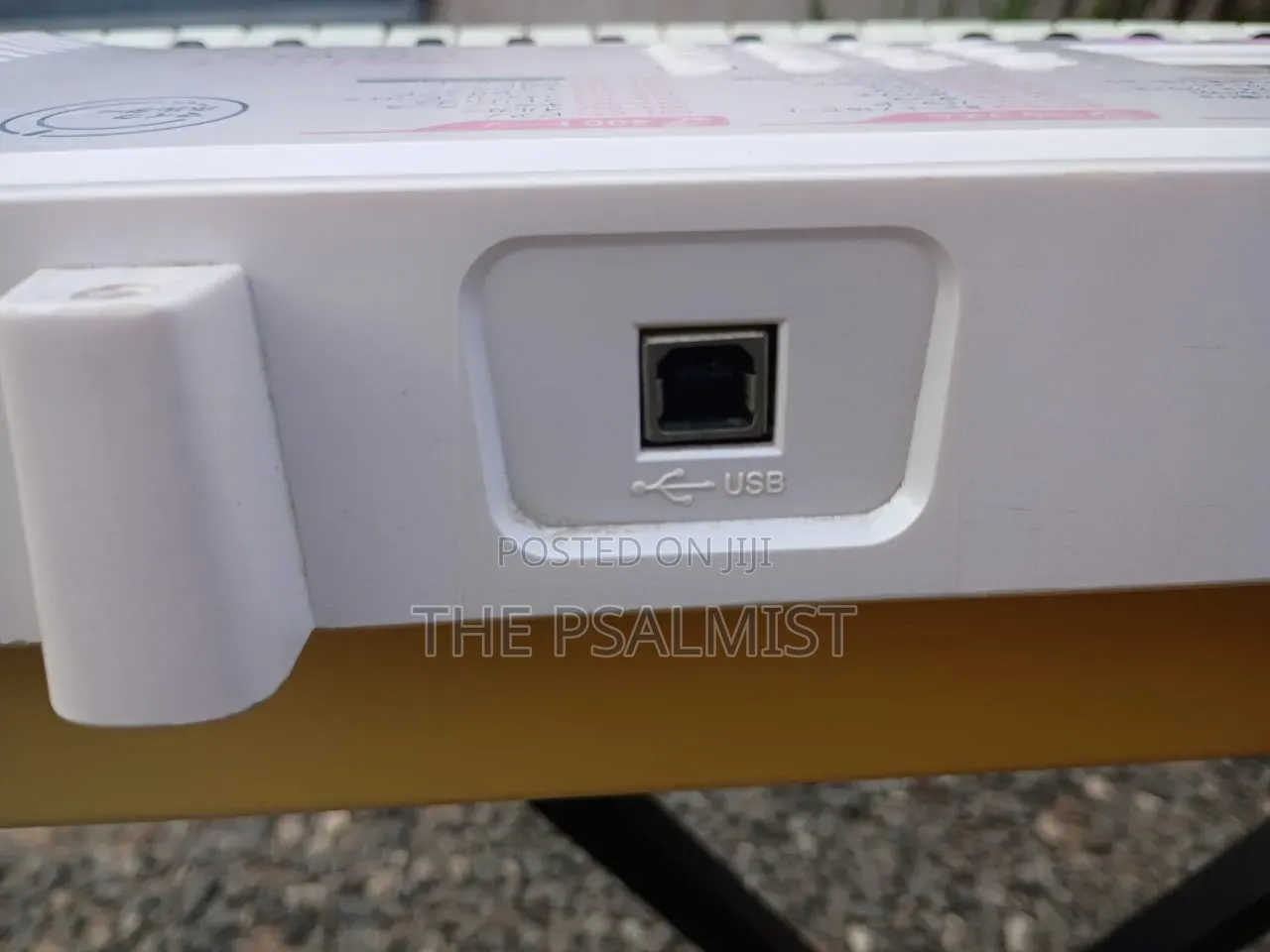 Casio LK 107 Has USB With an Adapter