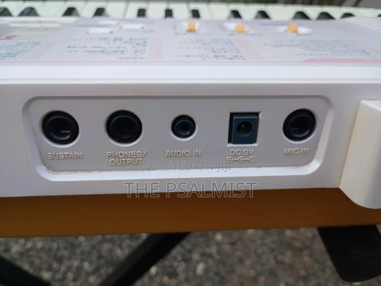 Casio LK 107 Has USB With an Adapter