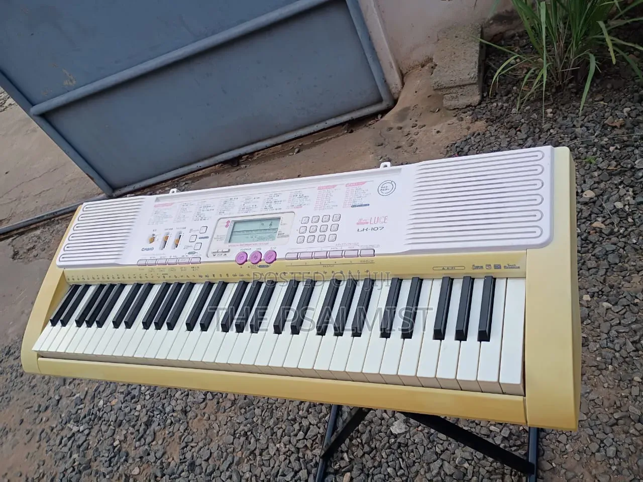 Casio LK 107 Has USB With an Adapter