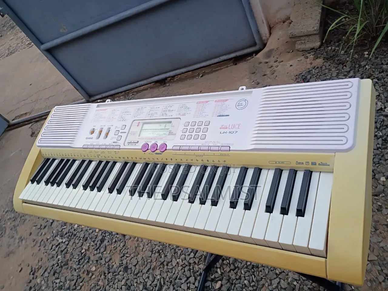 Casio LK 107 Has USB With an Adapter