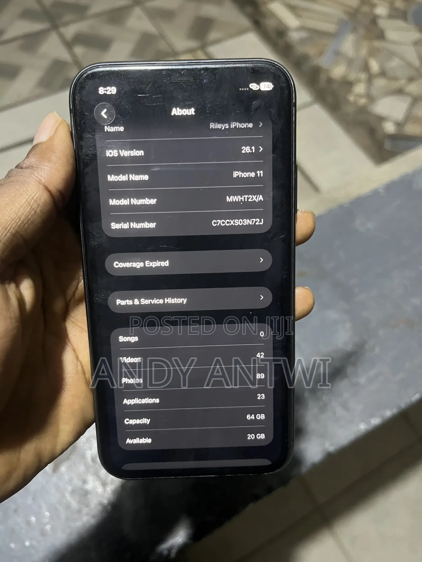 Apple iPhone 11 64 GB Gray