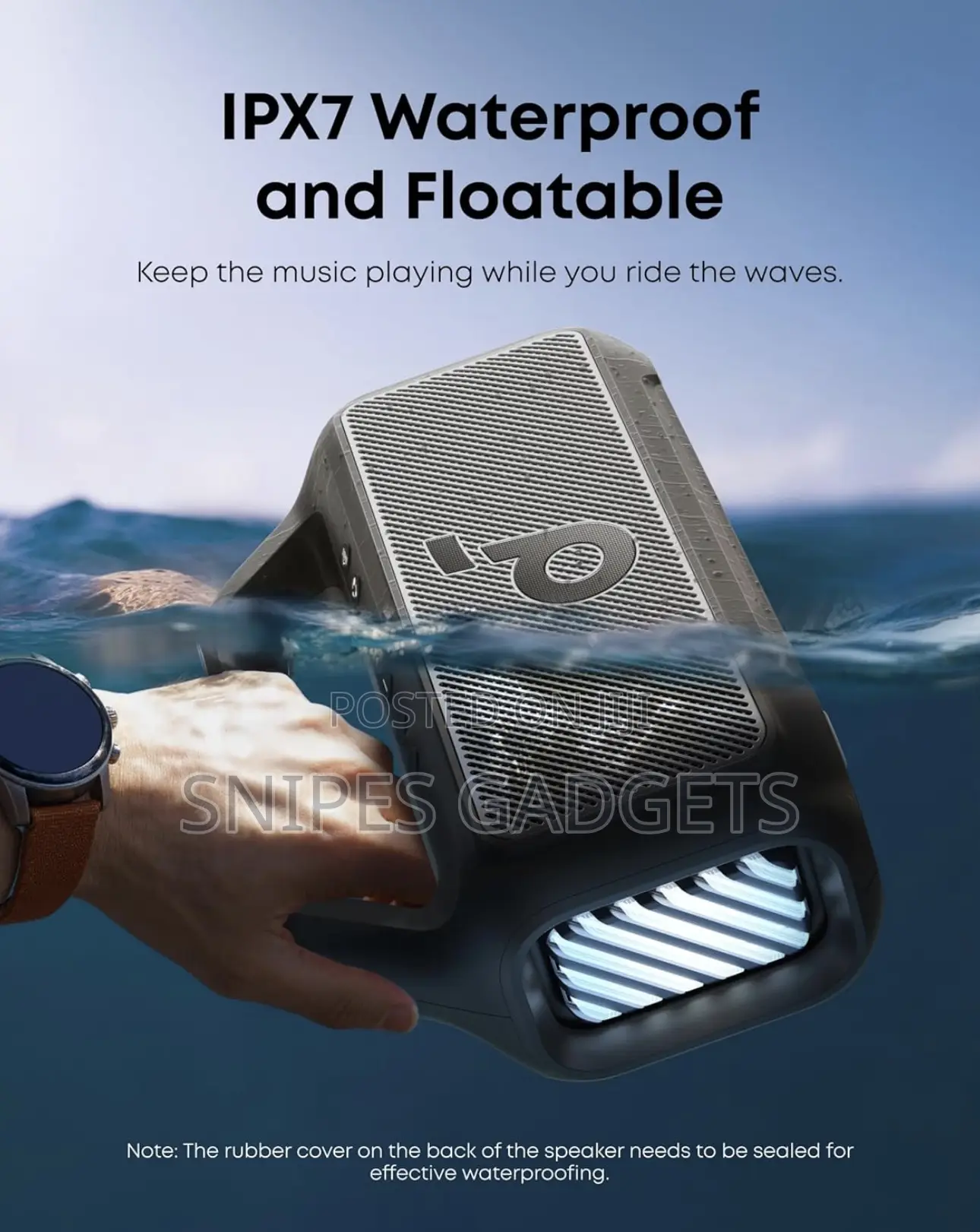Anker Soundcore Boom 2 Powerful Portable Bluetooth Speaker