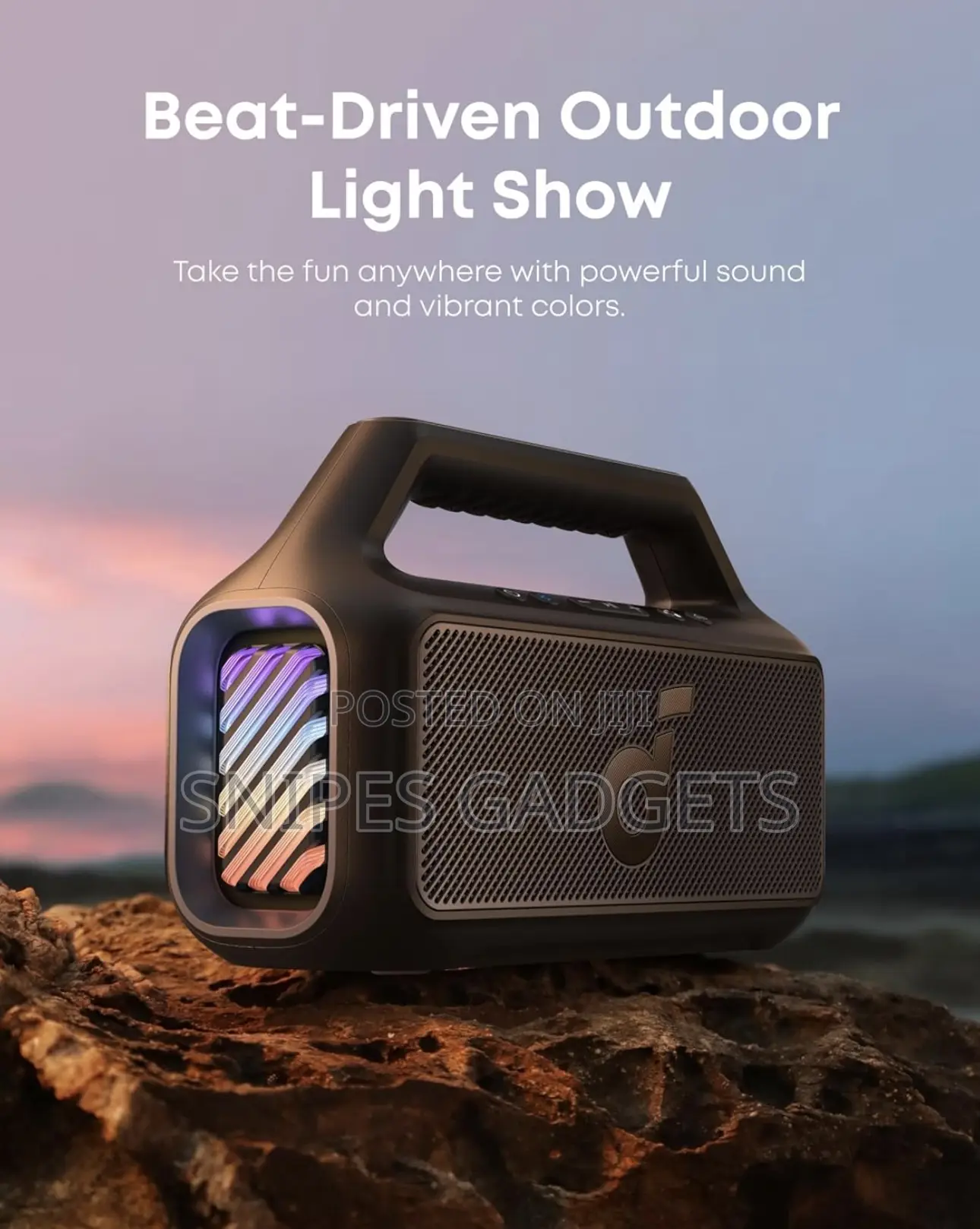 Anker Soundcore Boom 2 Powerful Portable Bluetooth Speaker