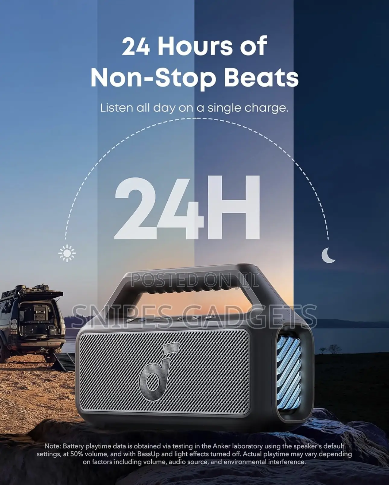 Anker Soundcore Boom 2 Powerful Portable Bluetooth Speaker