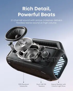 Anker Soundcore Boom 2 Powerful Portable Bluetooth Speaker